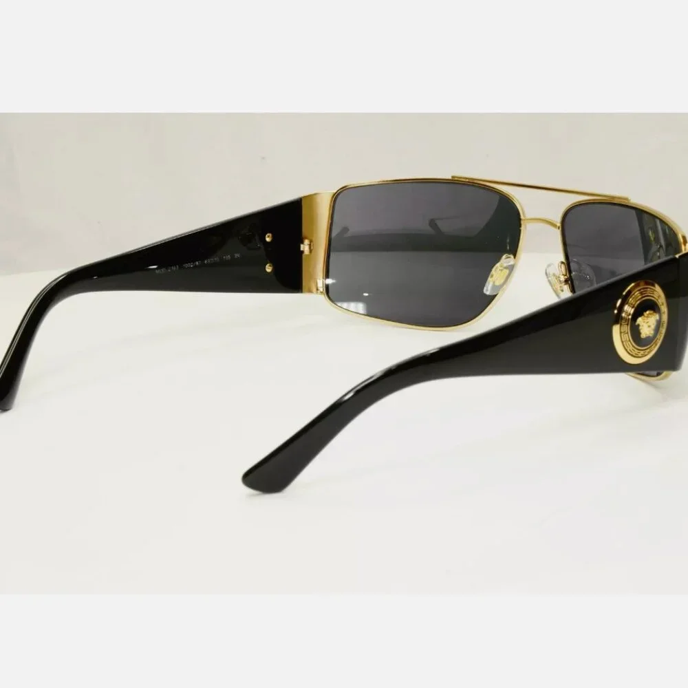 Versace Men's Black Sunglasses New